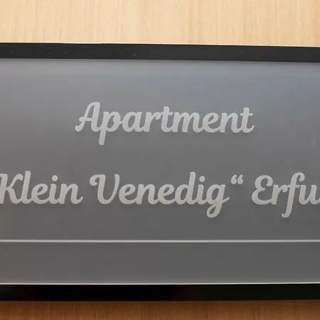 Apartment „Klein Venedig“ Erfurt Esterno foto